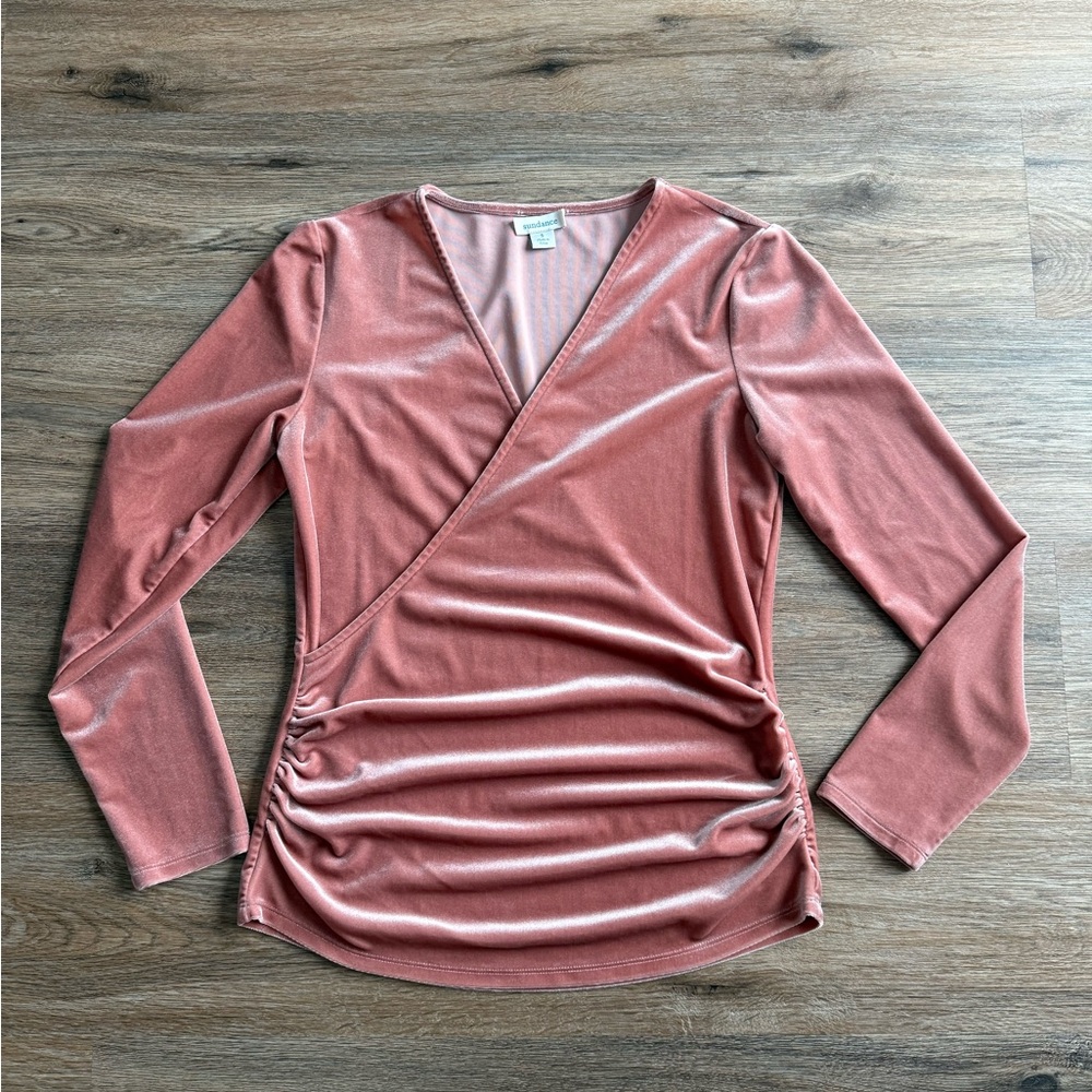 Sundance Morgan faux Wrap Top Sm